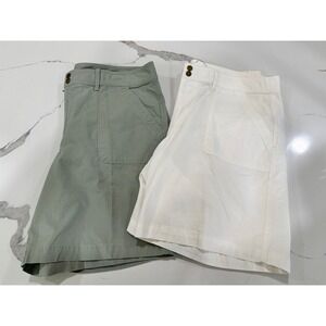 L.L.Bean Comfort Shorts Lot Walking Relaxed Fit‎ Size 16